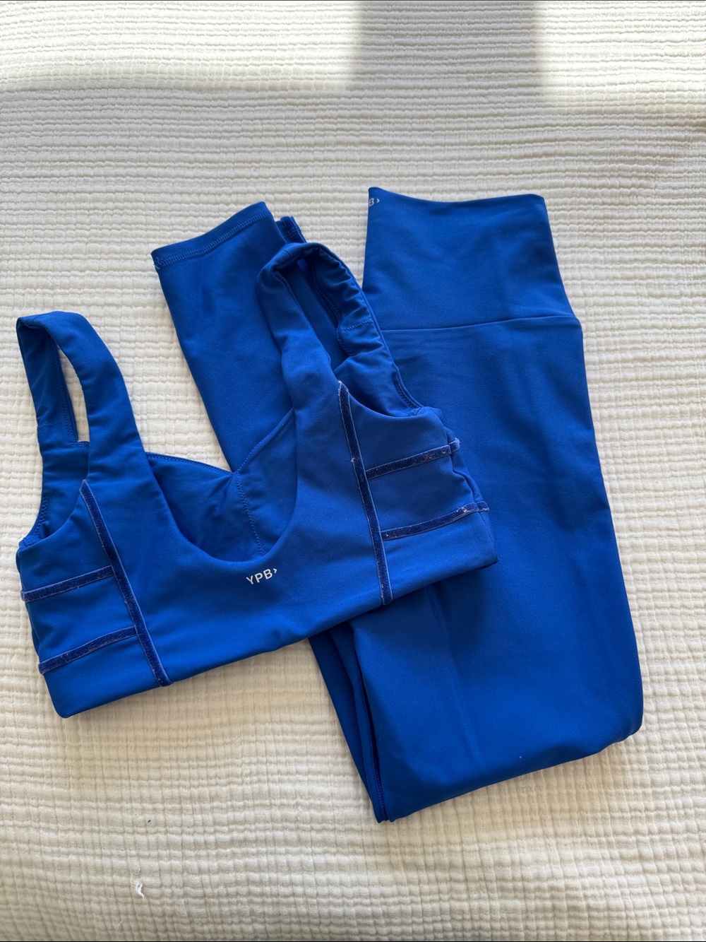 Abercrombie & Fitch Royal Blue Active Set - Sports Bra & Leggings